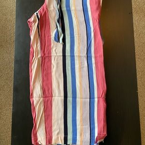 LOFT Wide leg tie waist pants